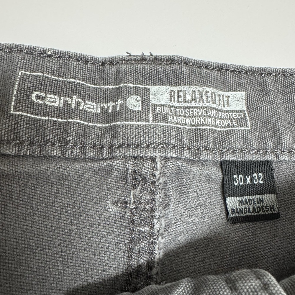 Carhartt Men's Relaxed Straight Rigby Canvas Work Pants 30x32 - Picture 7 of 7
